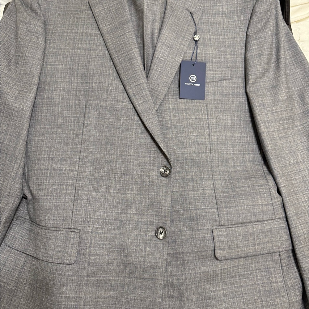 Men's Gray Blazer by Joseph A Bank w/ pants